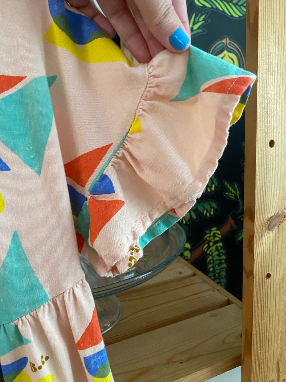 Bobo Choses Multicolor Sailboat Ruffle Dress 4t - Picture 12 of 15